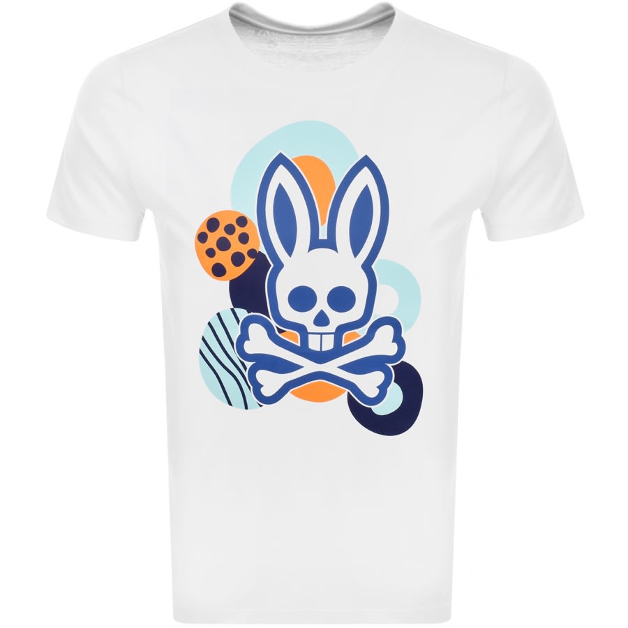 Alternative Image for ProductPsycho Bunny Dover Logo T Shirt White1